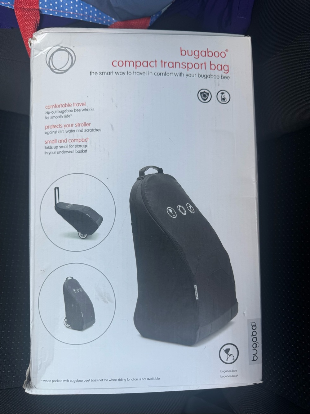 Bugaboo Compact Transport Bag - Black